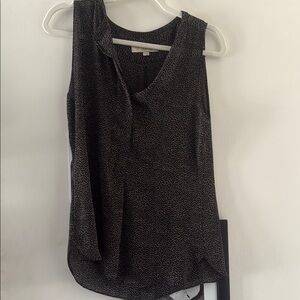 LOFT Gray Asymmetrical Tank Top